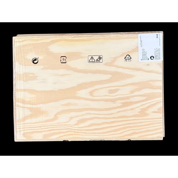 IKEA KLAMMEMACKA Natural Plywood Letter Tray - Picture 4 of 4